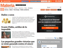 Tablet Screenshot of esmateria.com